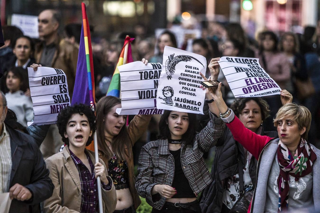 Fotos: Logroño clama contra la decisión sobre &#039;la manada&#039;