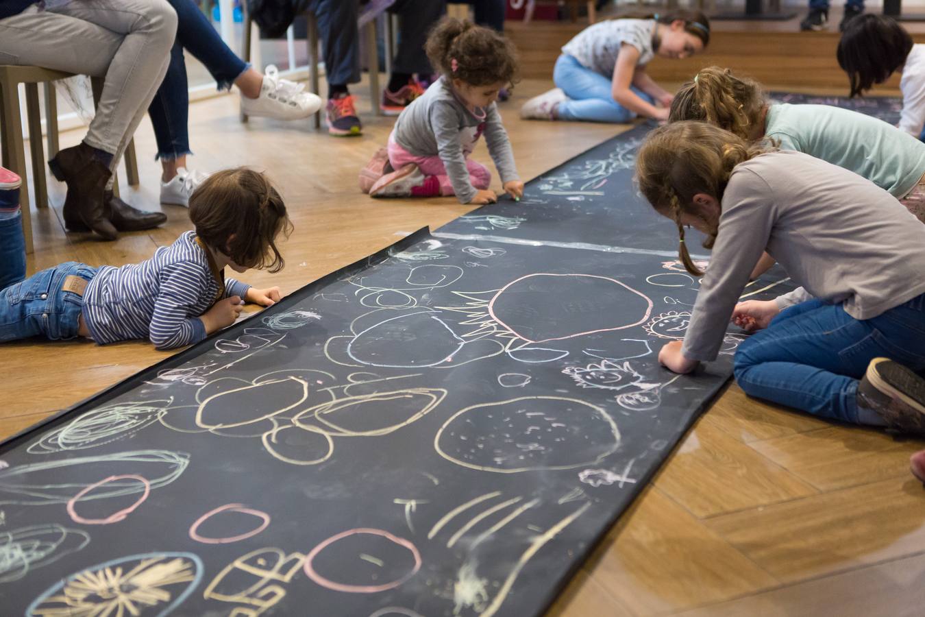 Fotos: Talleres con niños en Concéntrico