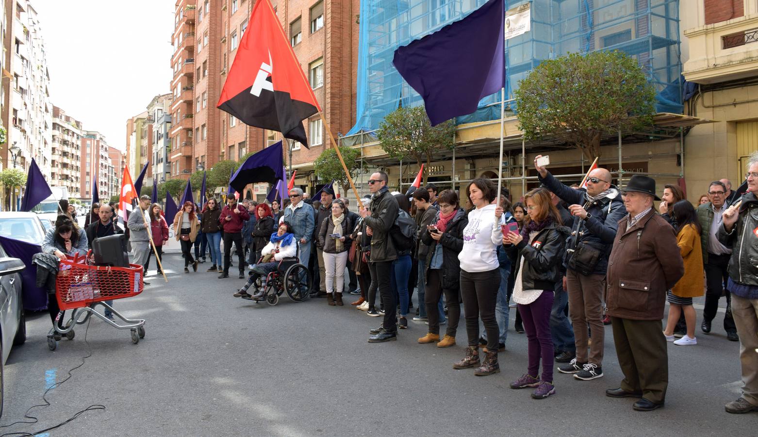 Fotos: Manifestación por el Primero de Mayo de la CNT