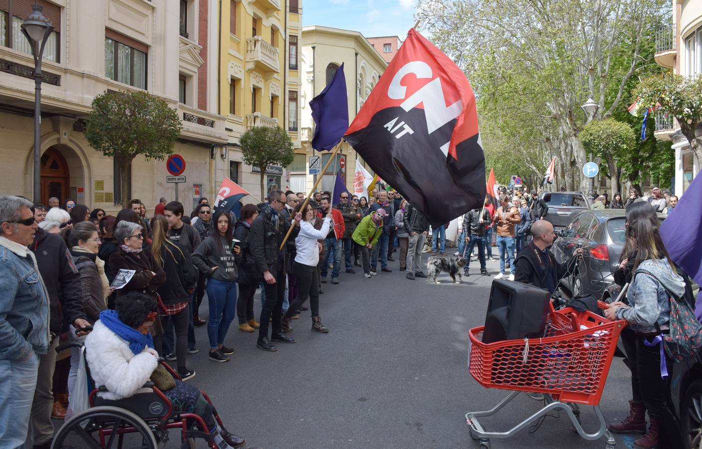 Fotos: Manifestación por el Primero de Mayo de la CNT