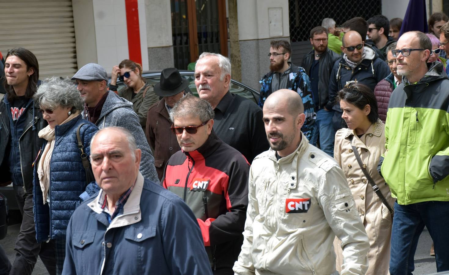 Fotos: Manifestación por el Primero de Mayo de la CNT