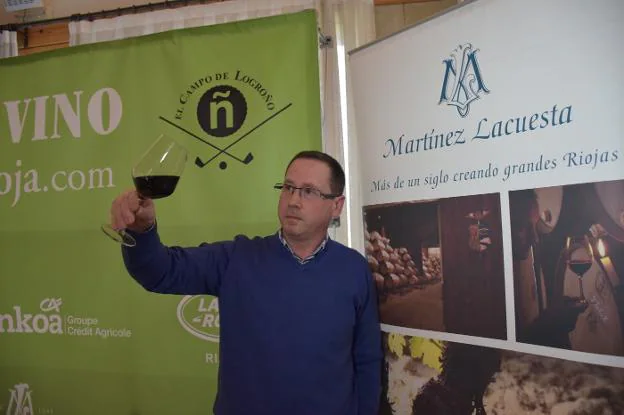 Álvaro Martínez del Castillo, director técnico de Bodegas Martínez Lacuesta. :: miguel herreros
