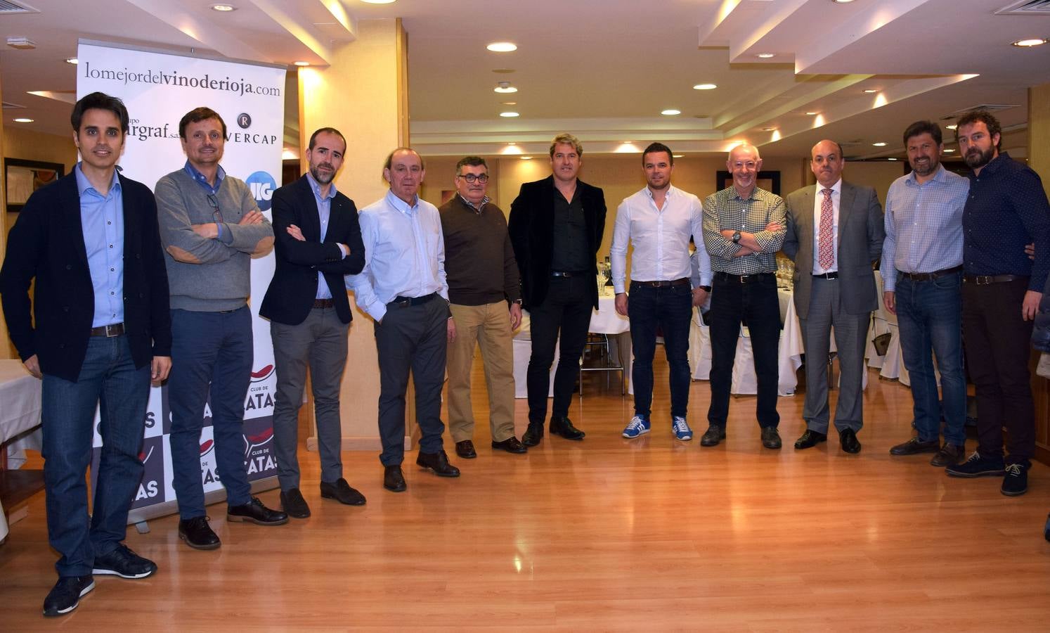 Félix Martínez, de Bodegas Martínez Corta, presentó sus vinos en el Club de Catas de lomejordelvinoderioja.com.