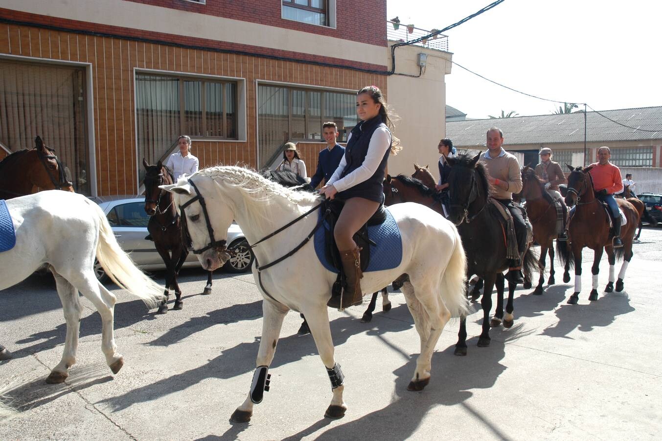 La asociación de sevillanas 'Aires del Sur' celebra su segunda romería