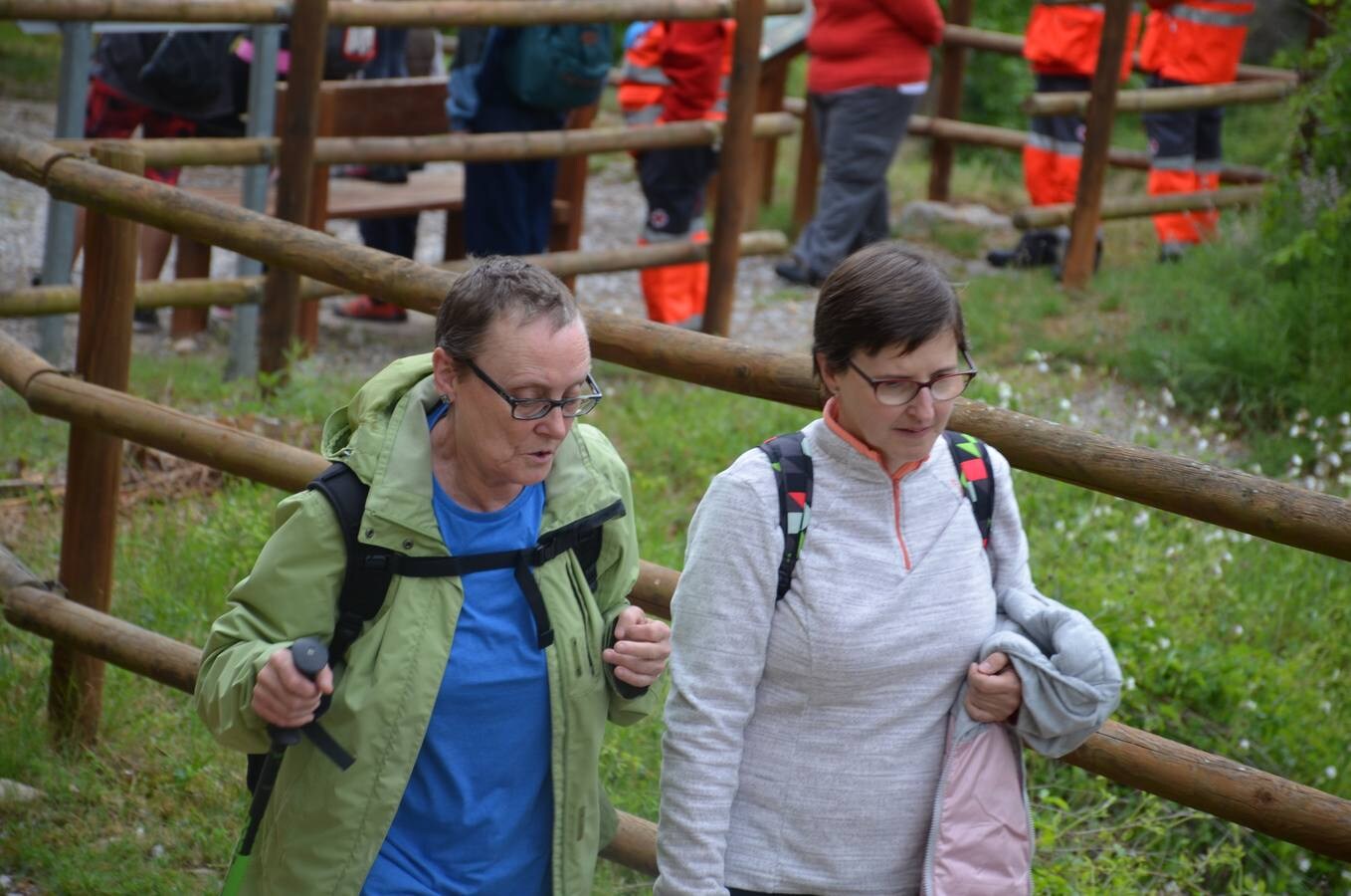 Fotos: Marcha por la vía verde del Cidacos en Calahorra