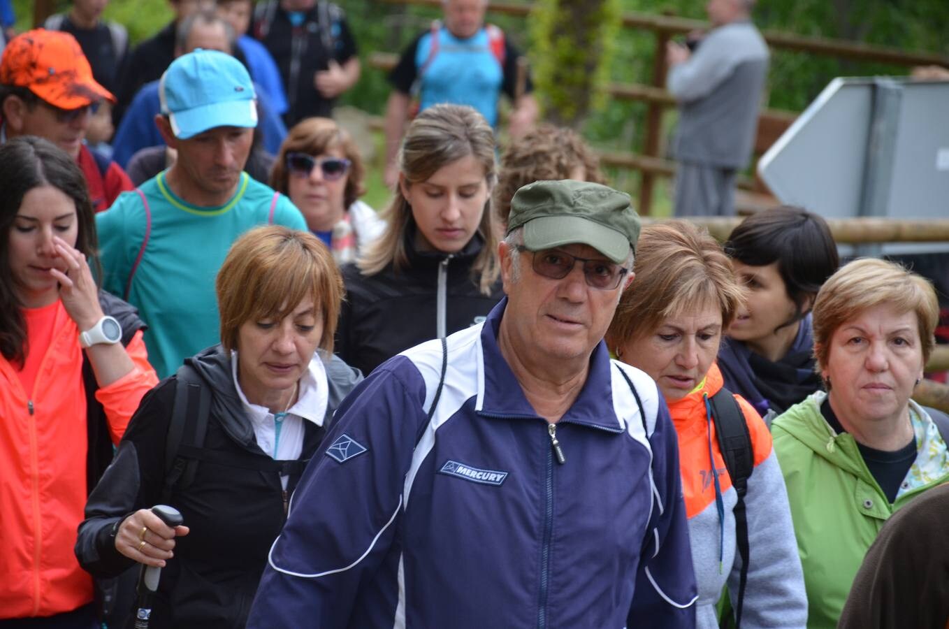 Fotos: Marcha por la vía verde del Cidacos en Calahorra