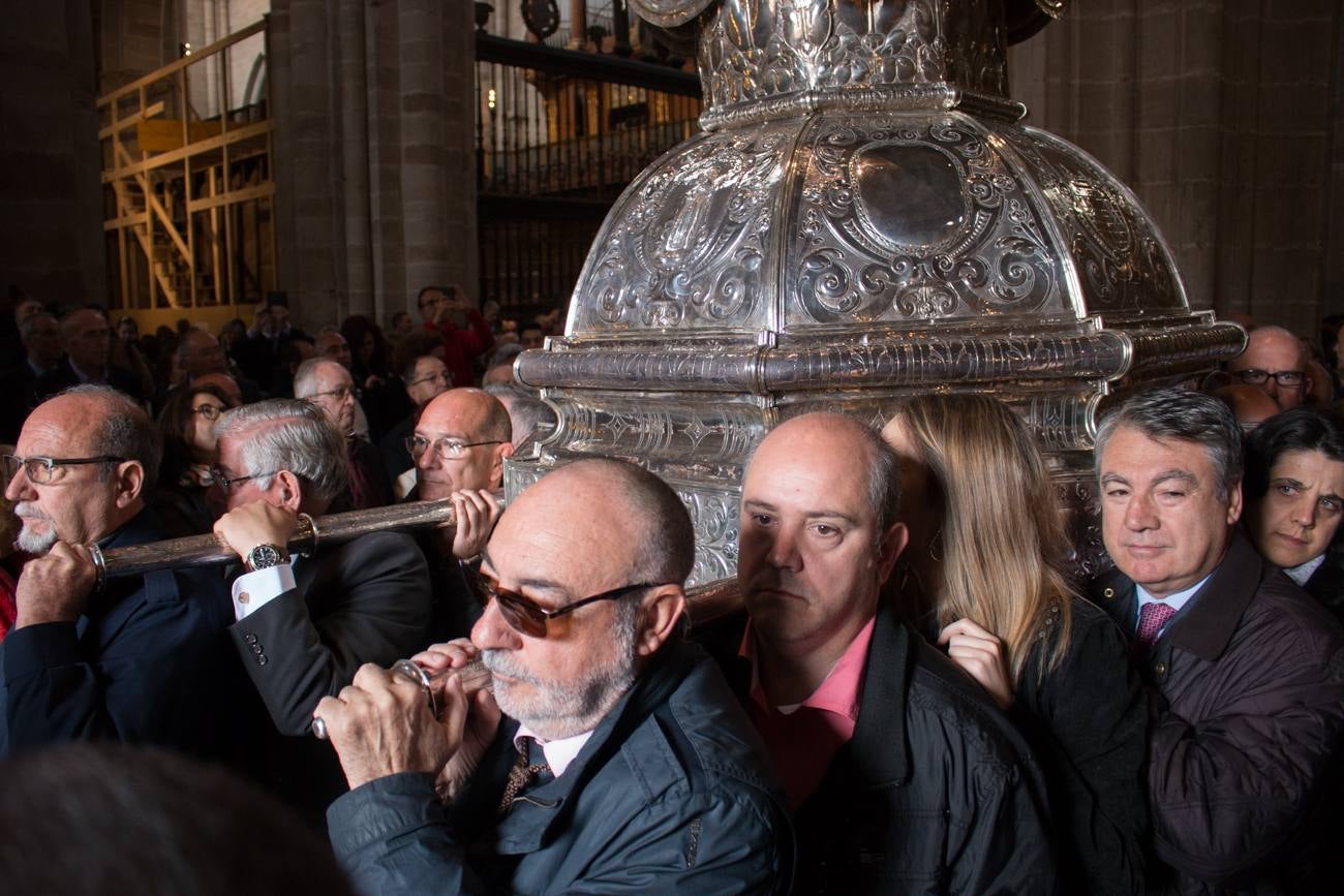 Día grande de las fiestas en honor a Santo Domingo de la Calzada..