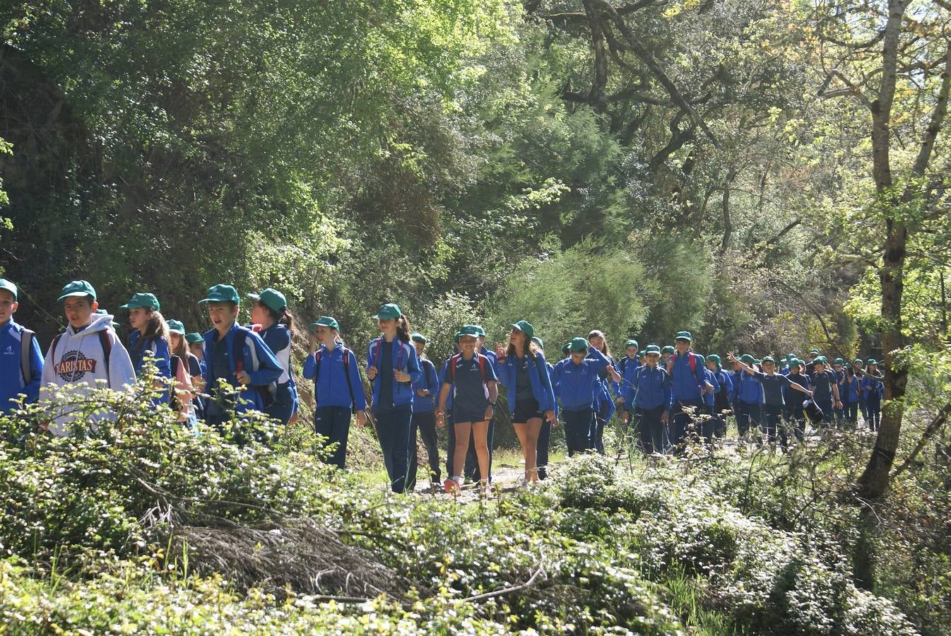 Fotos: Peregrinación de escolares a Valvanera