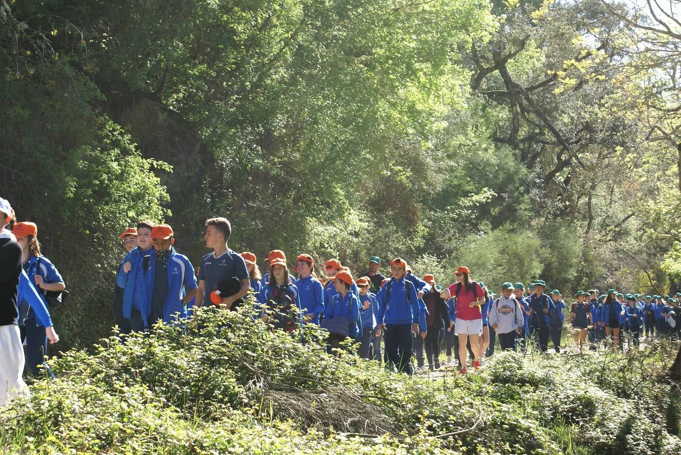 Fotos: Peregrinación de escolares a Valvanera