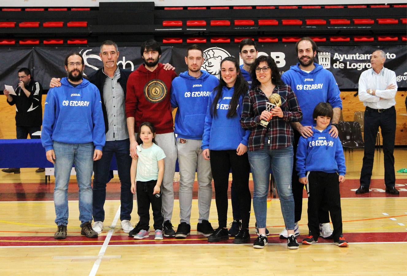 Lobete fue el lugar elegido para la celebración del Día del Baloncesto riojano