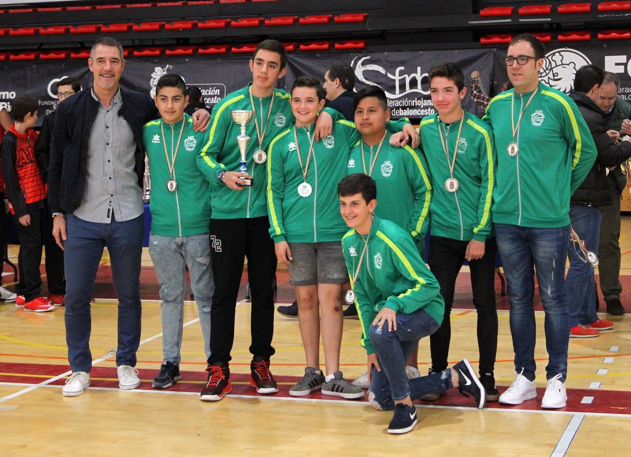 Lobete fue el lugar elegido para la celebración del Día del Baloncesto riojano