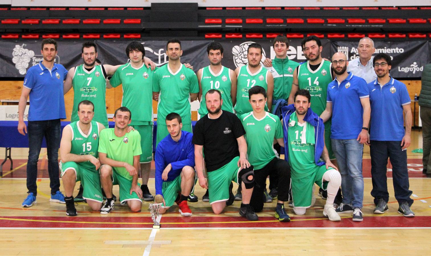 Lobete fue el lugar elegido para la celebración del Día del Baloncesto riojano