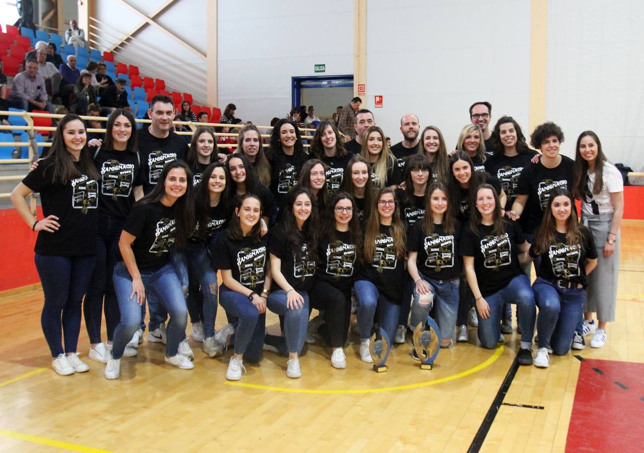 Lobete fue el lugar elegido para la celebración del Día del Baloncesto riojano