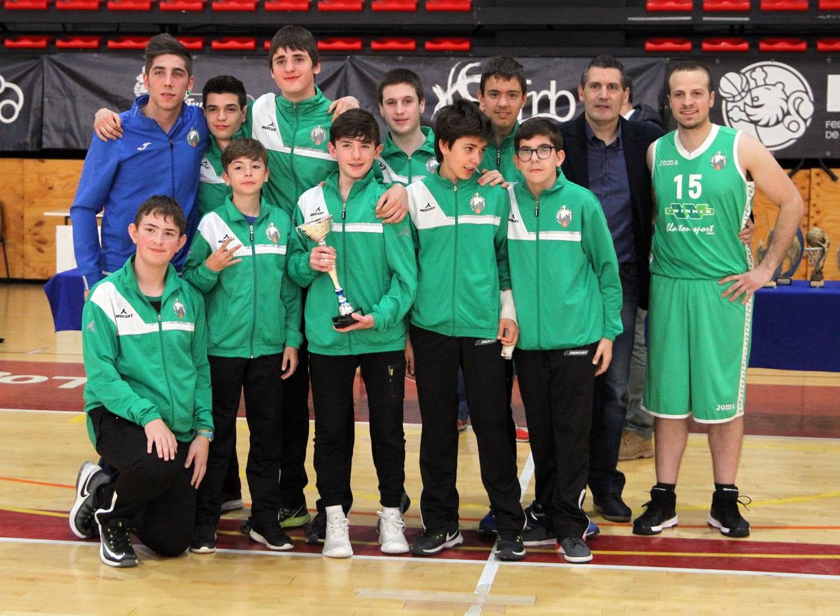Lobete fue el lugar elegido para la celebración del Día del Baloncesto riojano