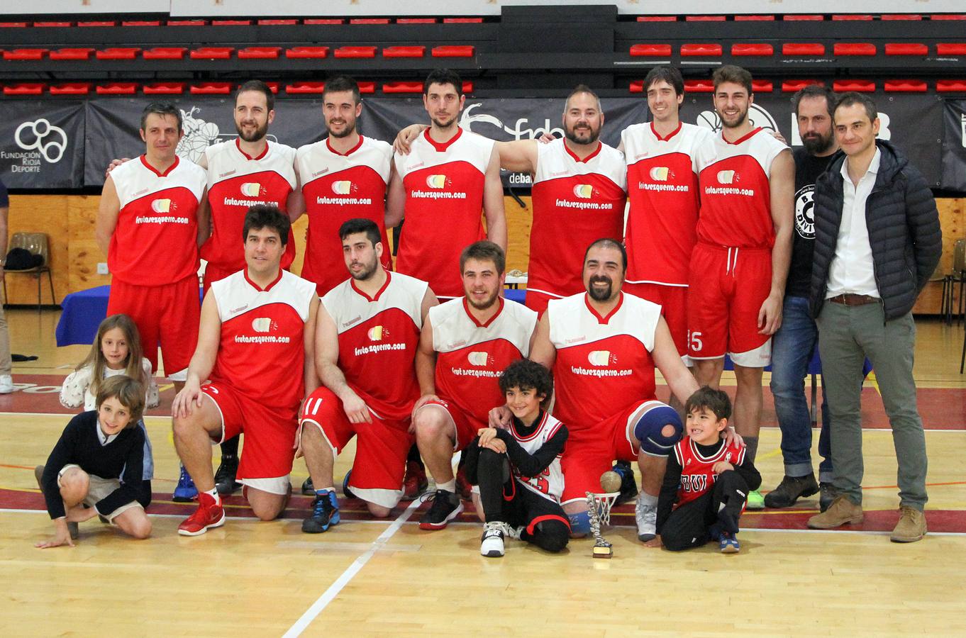 Lobete fue el lugar elegido para la celebración del Día del Baloncesto riojano