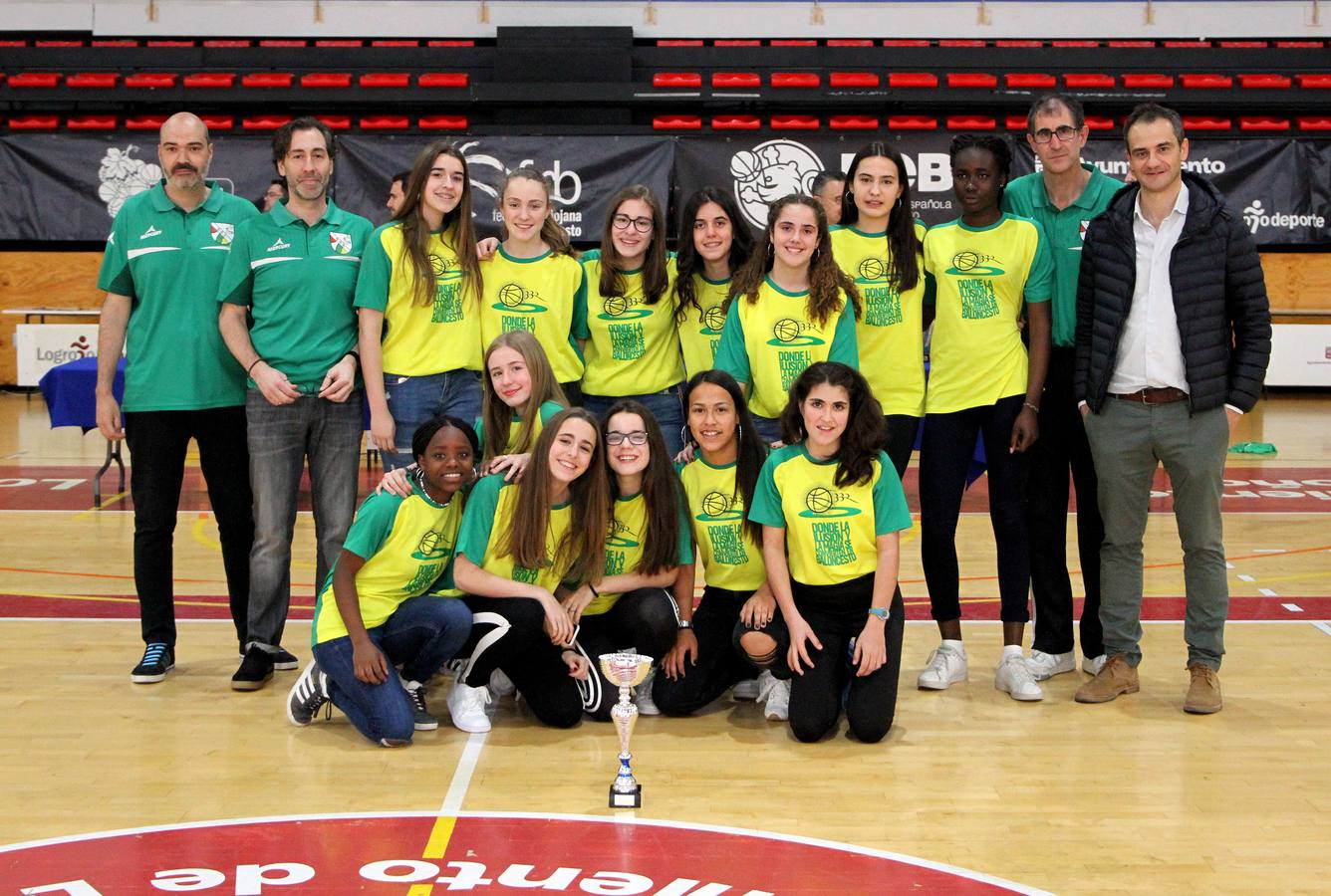 Lobete fue el lugar elegido para la celebración del Día del Baloncesto riojano