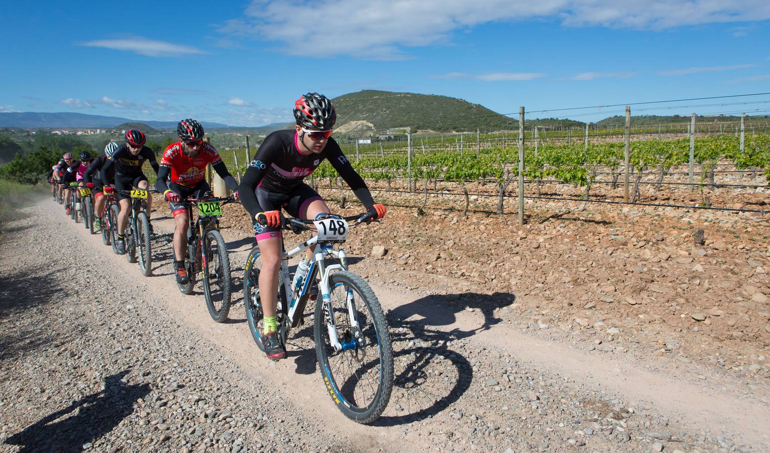 Fotos: La Rioja Bike Race - Tercera etapa: El paso por el meandro de Mantible