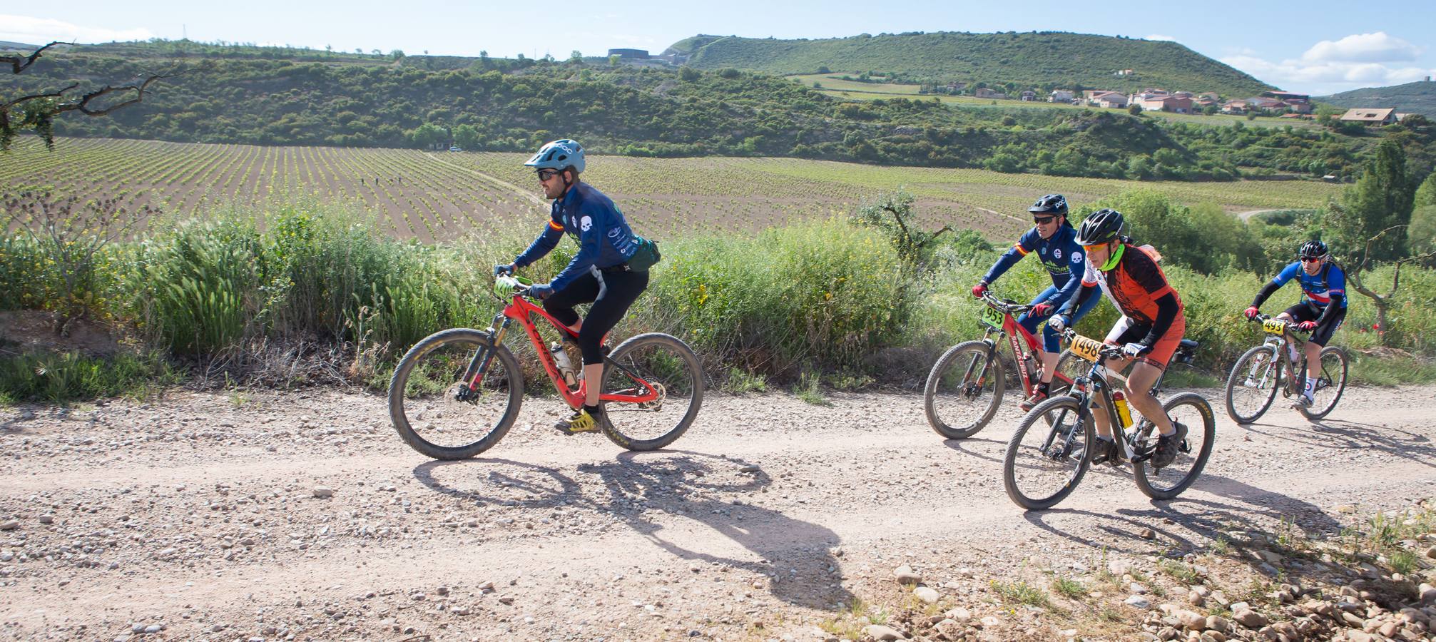 Fotos: La Rioja Bike Race - Tercera etapa: El paso por el meandro de Mantible