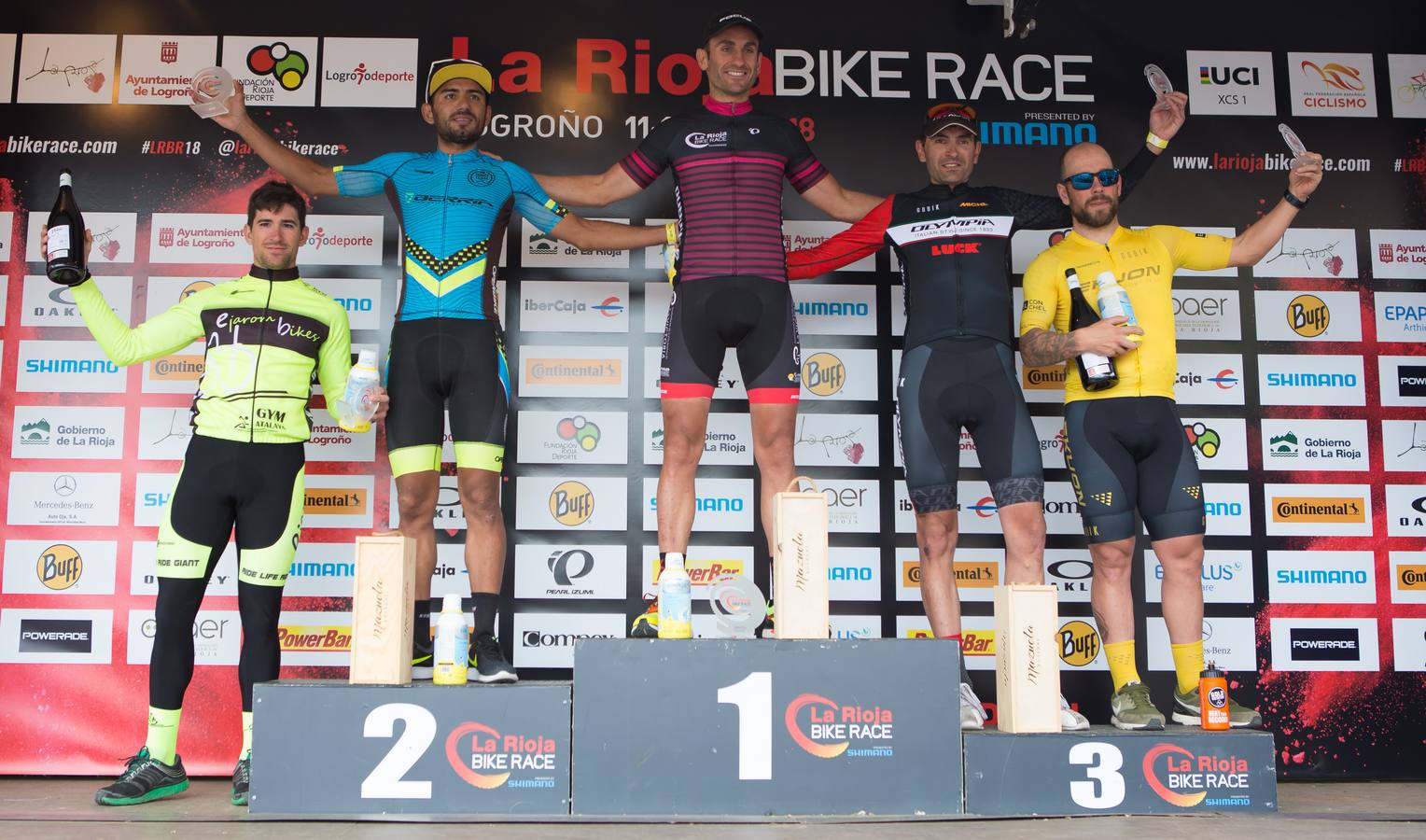 Fotos: La Rioja Bike Race - Tercera etapa: El podio de los ganadores