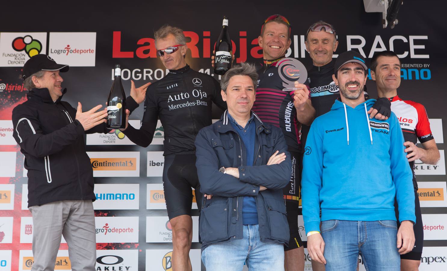 Fotos: La Rioja Bike Race - Tercera etapa: El podio de los ganadores