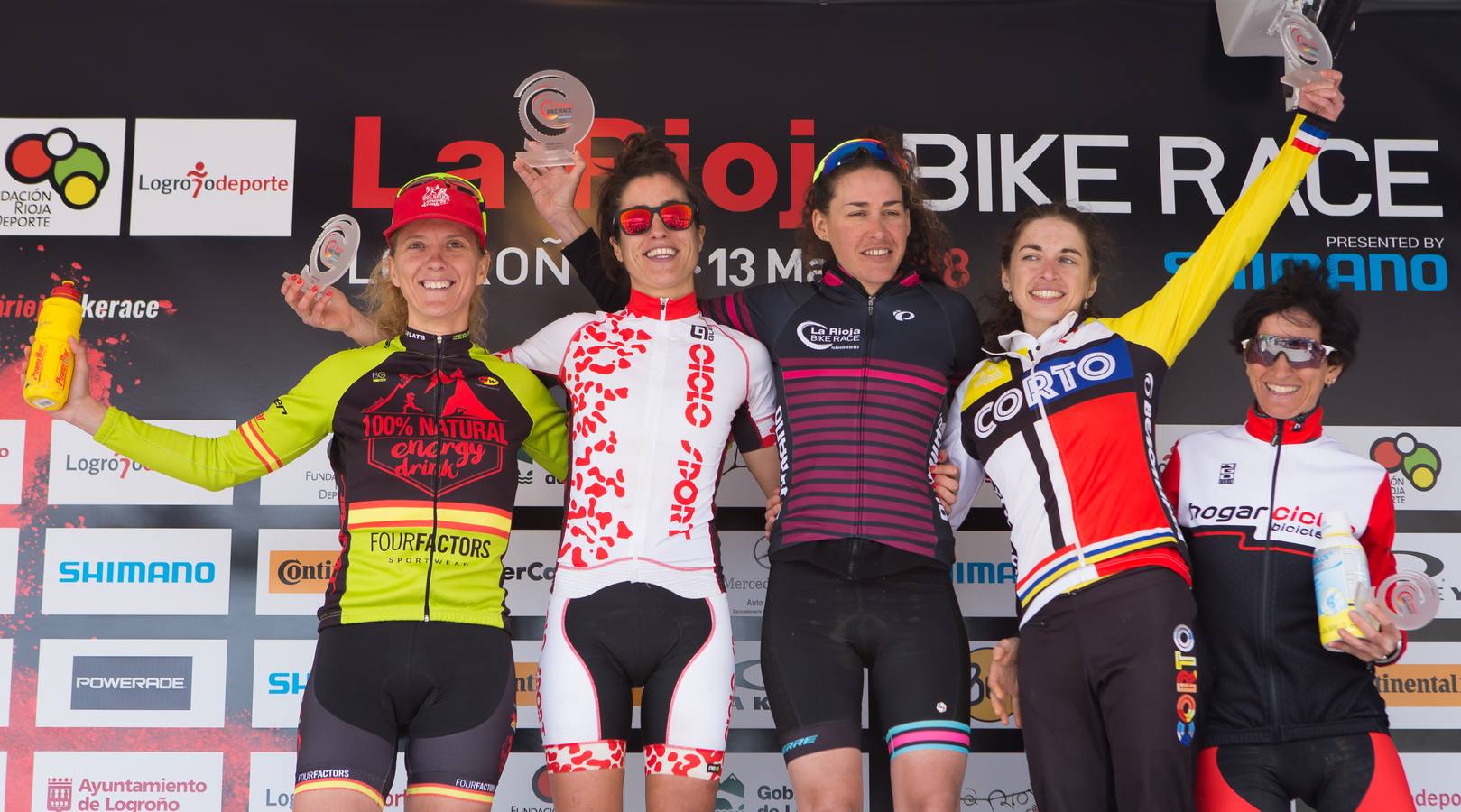 Fotos: La Rioja Bike Race - Tercera etapa: El podio de los ganadores