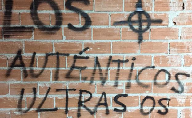 Actos vandálicos en Las Gaunas