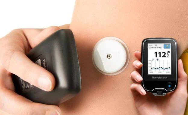 Uno de los aparatos de control específicos para diabéticos existentes en el mercado.