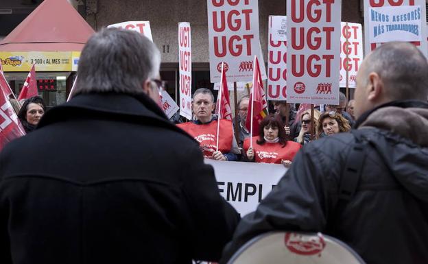 Los sindicatos confían en que el pacto salarial avance gracias a la movilización
