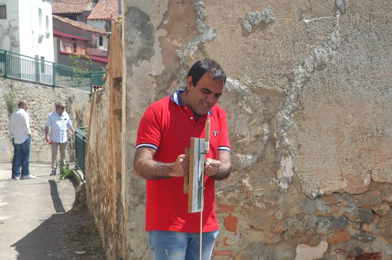 Procesión de Santa Quiteria celebrada el martes en las fiestas de Bergasa