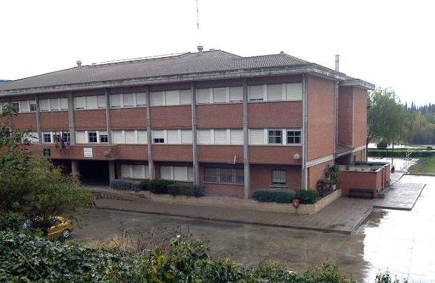 Exterior de las instalaciones del colegio San Francisco en Logroño