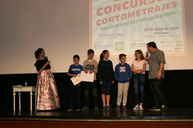 Los ganadores de la categoría de 5º y 6º de Primaria. :: F. D.