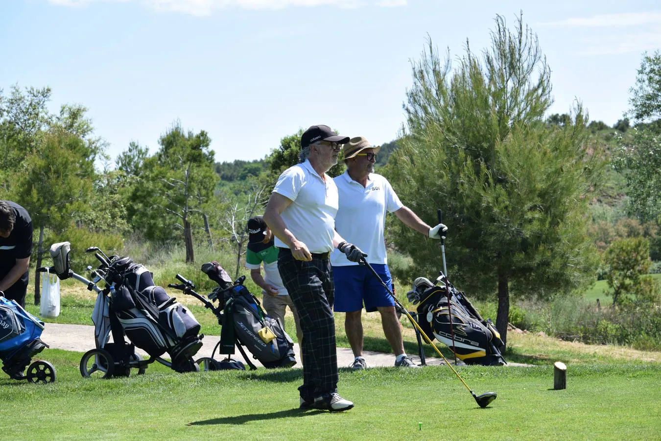 Los participantes disfrutaron de un gran torneo de golf en El Campo de Logroño.