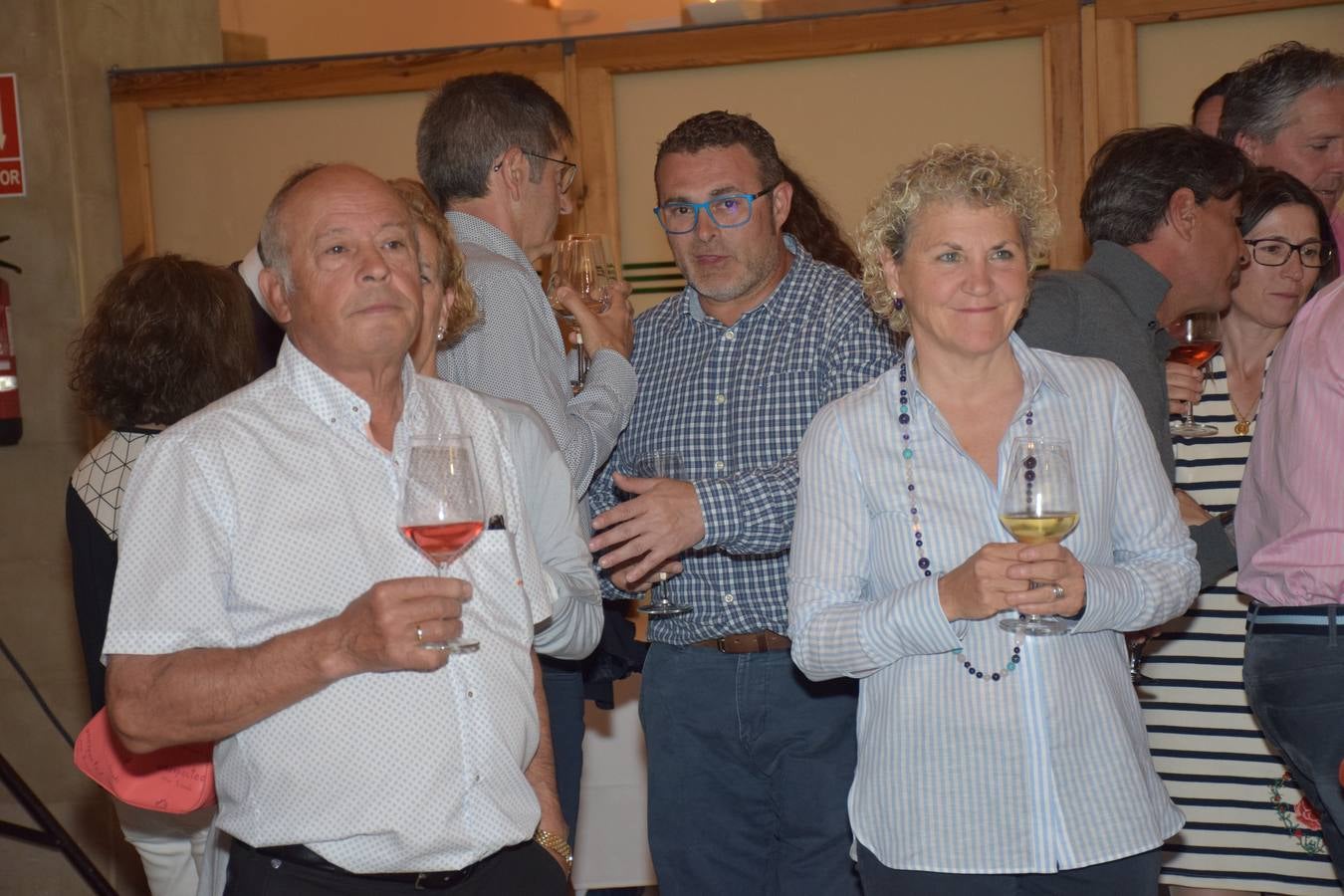 Los jugadores disfrutaron de una cata de vinos de Bodegas Monte Real, del Grupo La Navarra.