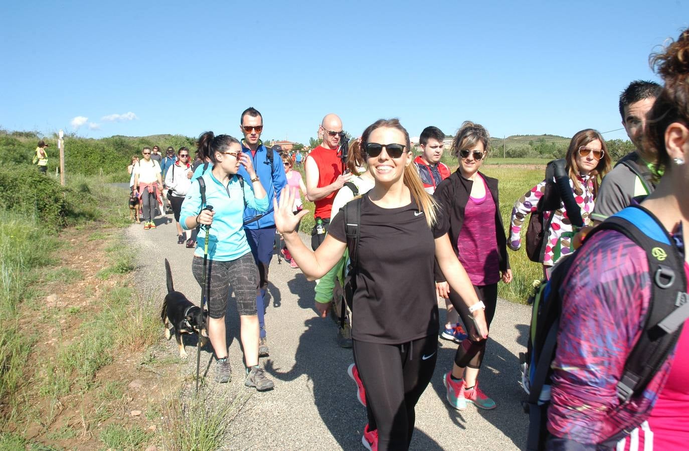 Fotos: 17ª marcha por los pueblos de Ocon