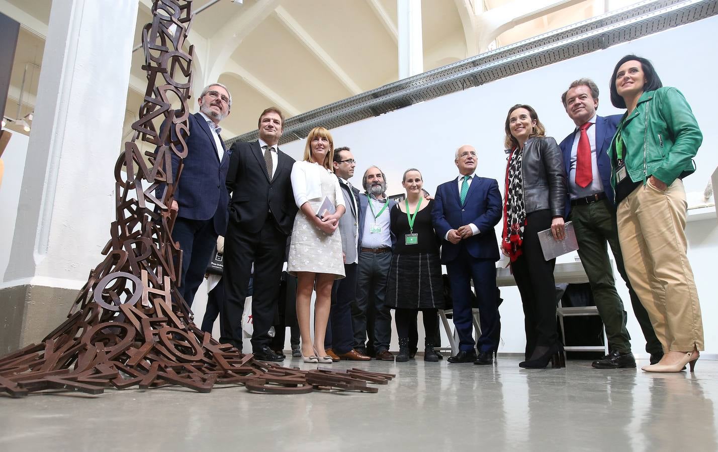 Dos centenares de esculturas de catorce galerías y cuarenta artistas participan en la II Feria Nacional de Escultura Contemporánea Sculto 2018, única de estas características que se celebra en España.