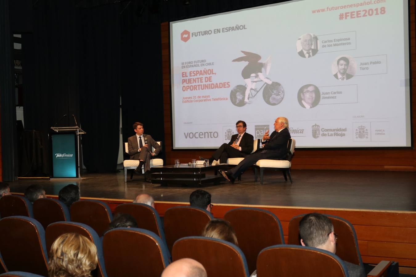 Fotos: Inauguración de la II Jornada del III Foro de Futuro en Español en Chile (II)