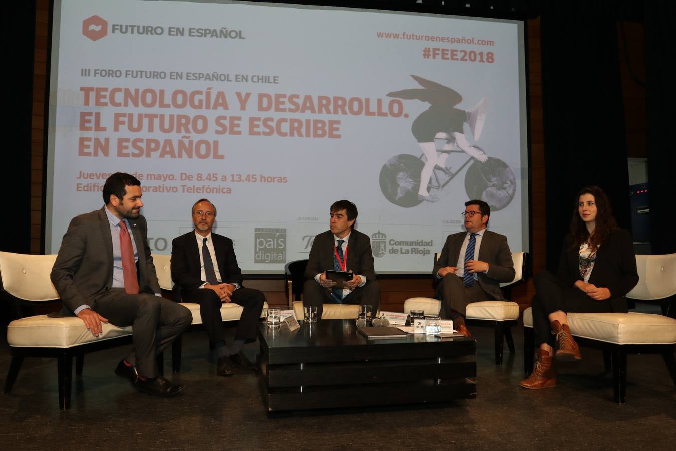 Fotos: Inauguración de la II Jornada del III Foro de Futuro en Español en Chile (II)
