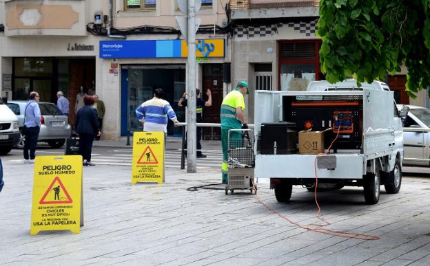 LIMPIEZA DE CHICLES EN CALAHORRA