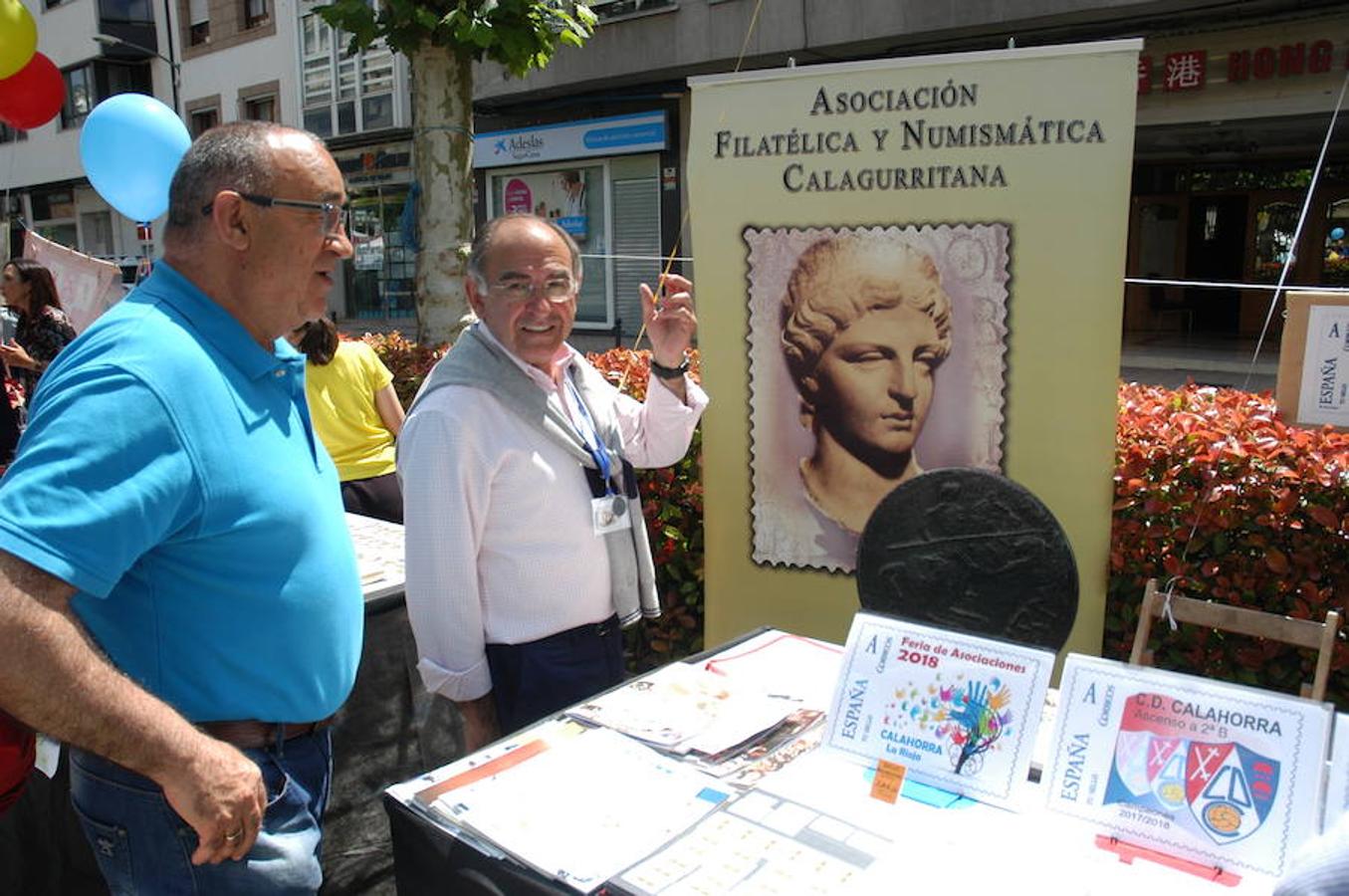 galería de imágenes correspondientes a la Feria de Asociaciones celebrada el sábado en Calahorra