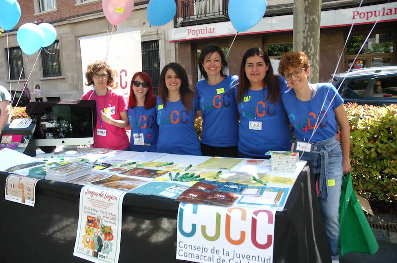 galería de imágenes correspondientes a la Feria de Asociaciones celebrada el sábado en Calahorra