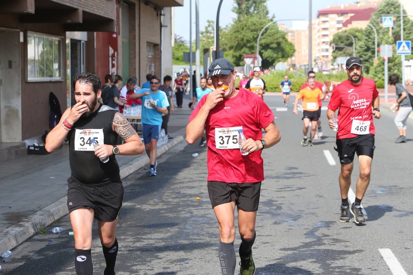 Las imágenes de la carrera.