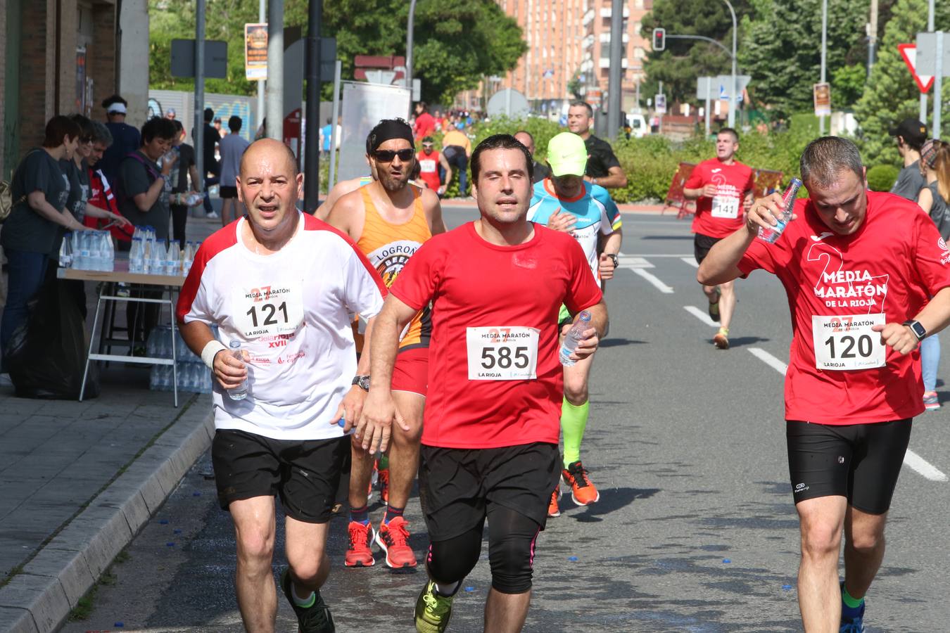 Las imágenes de la carrera.