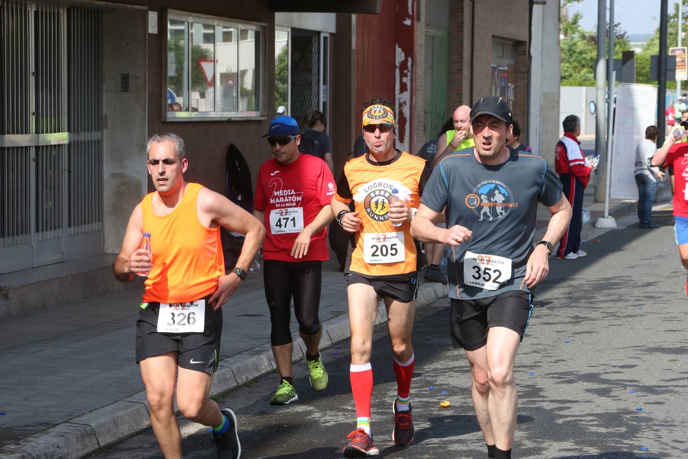 Las imágenes de la carrera.