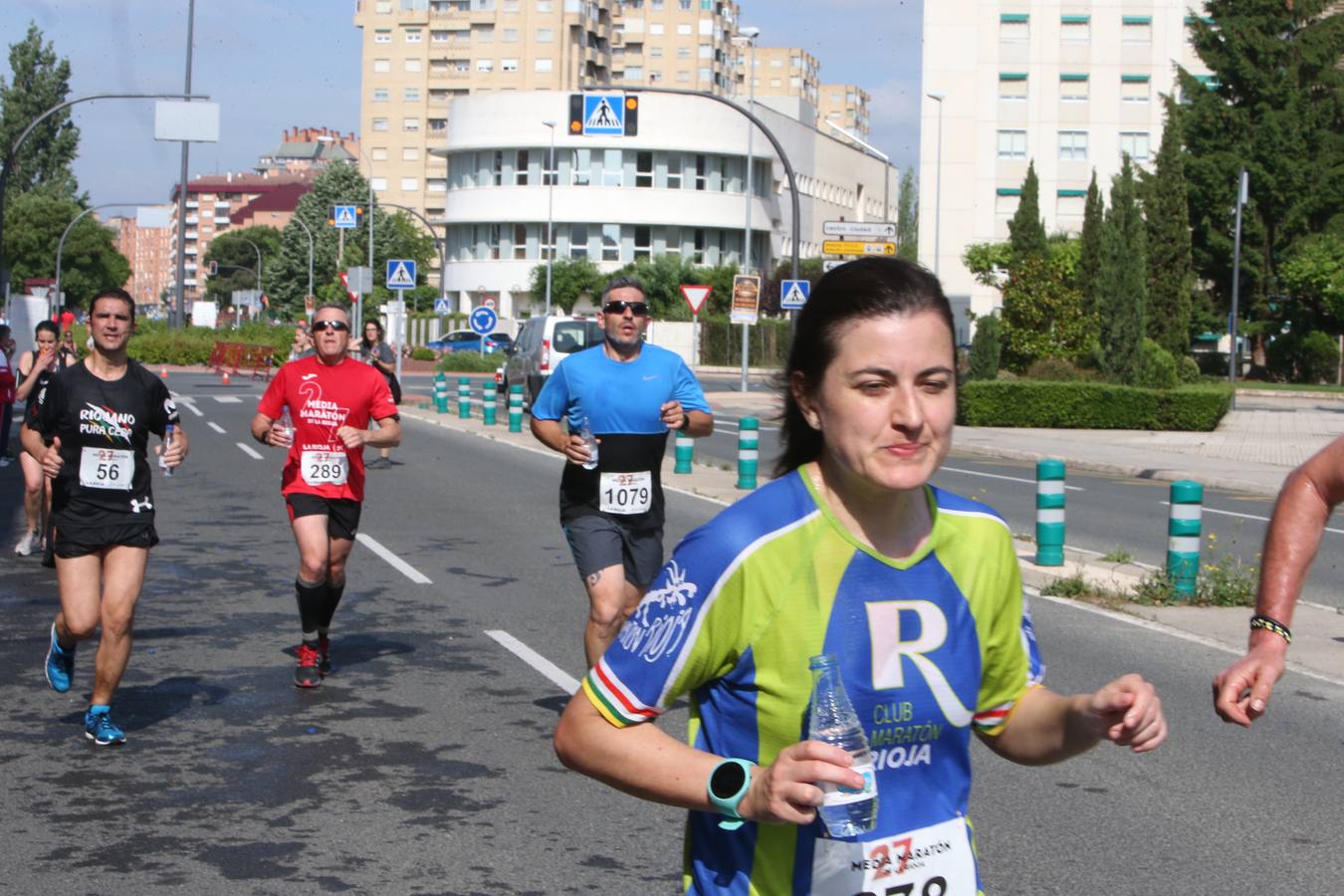 Las imágenes de la carrera.