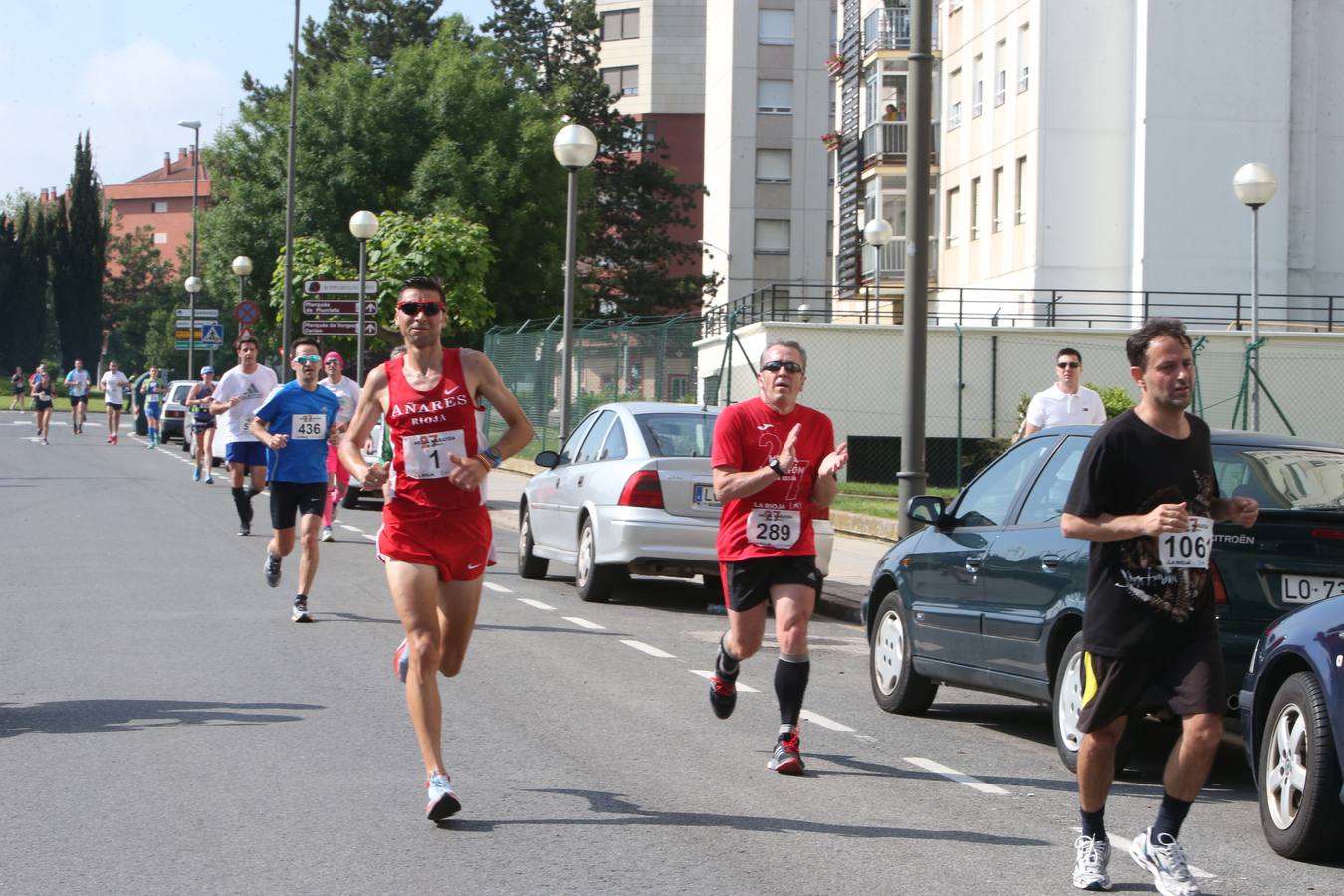 Las imágenes de la carrera.