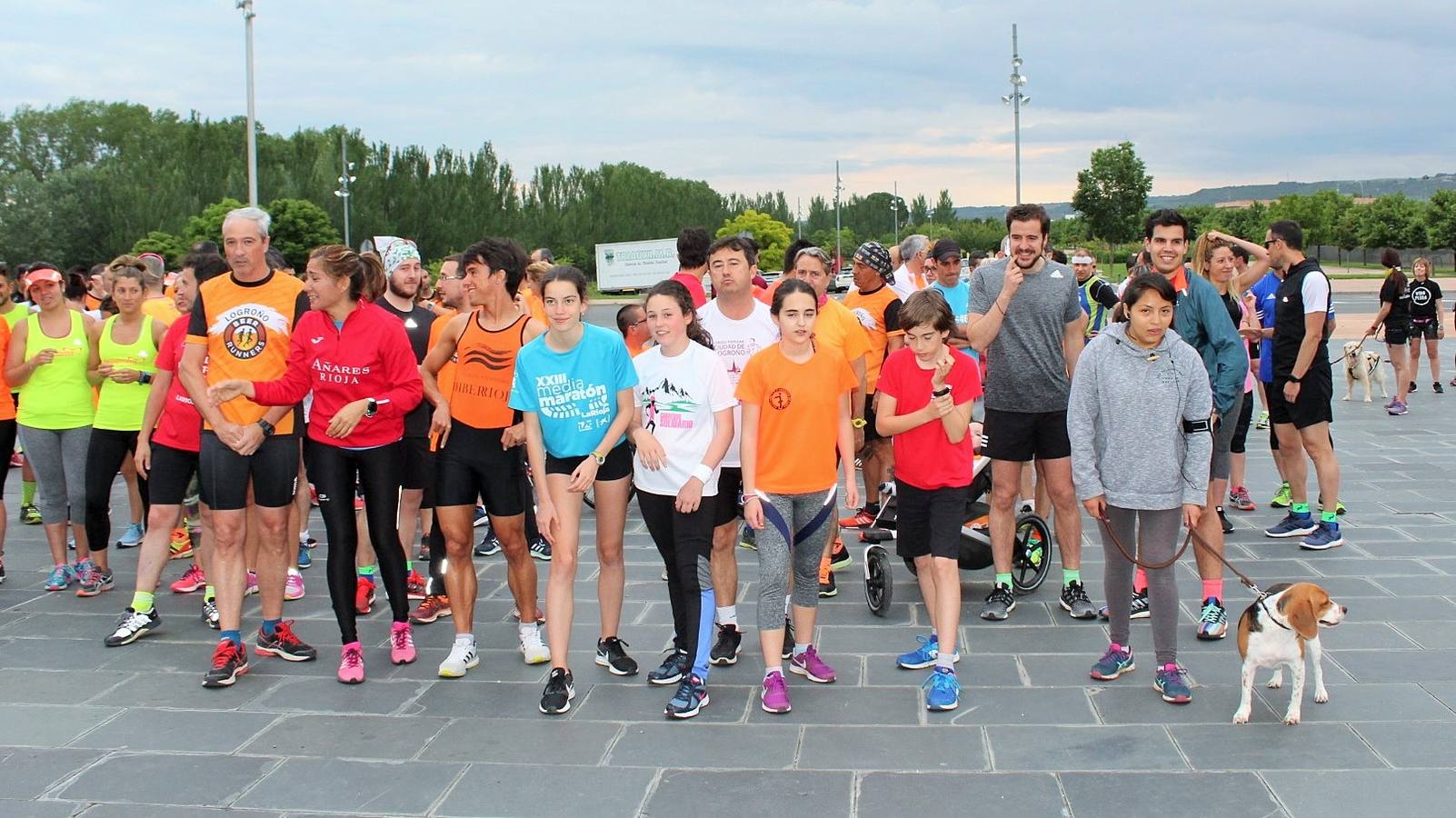 Clubes y colectivos se juntan en Logroño y Calahorra para correr en una convocatoria mundial.