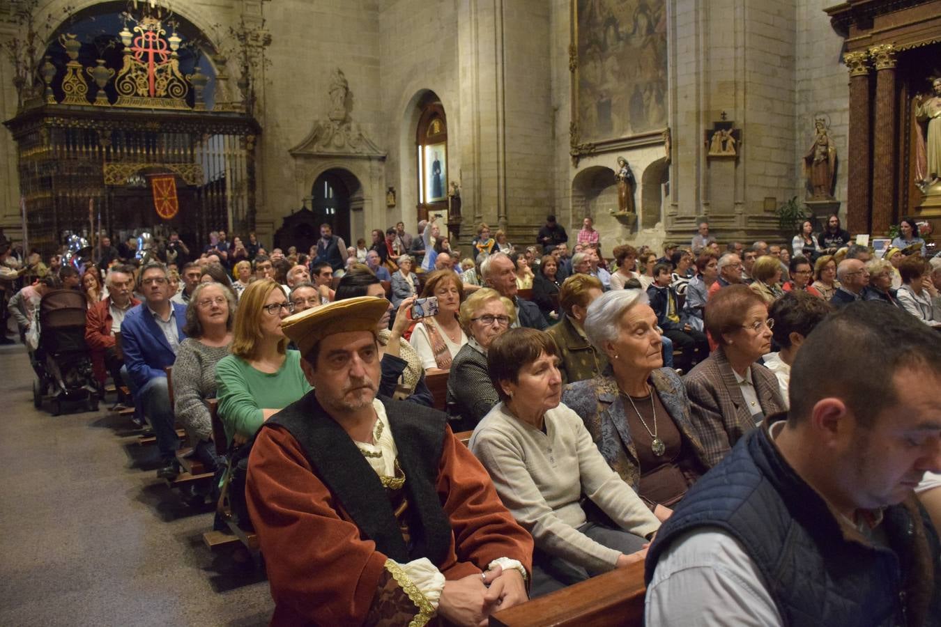 Las imágenes de la evocación histórica del sitio de Logroño de 1521