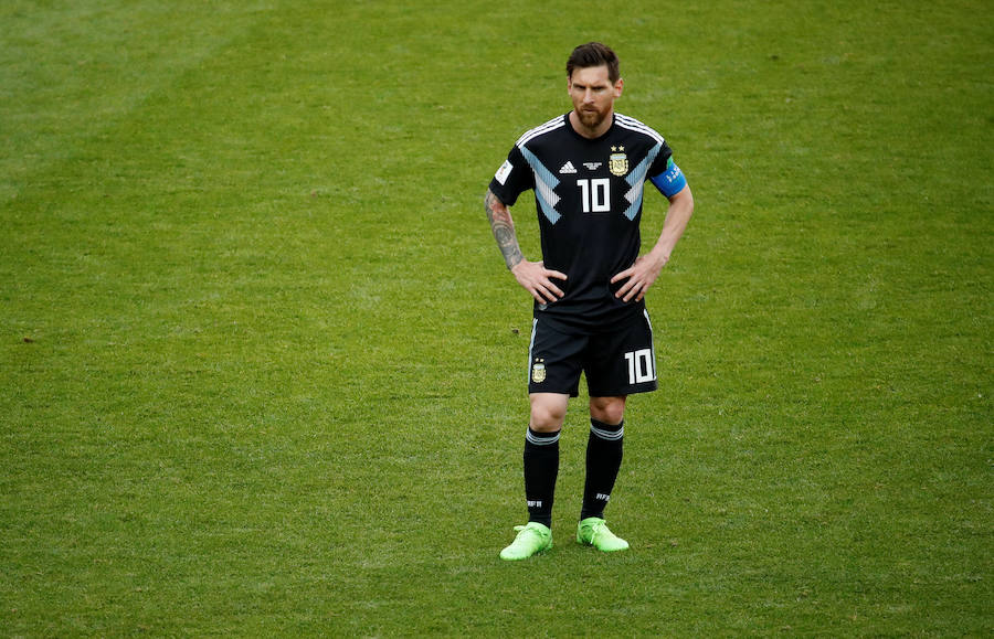 Fotos: Argentina - Islandia, en imágenes