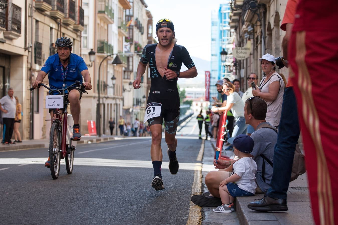 Prueba de bicicleta.