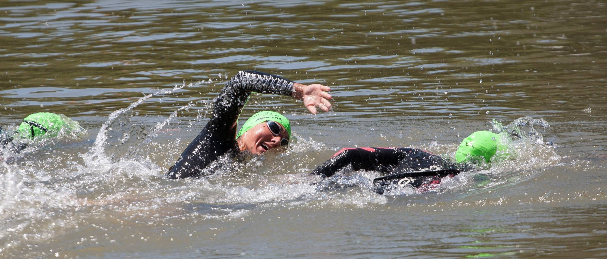 Prueba de natación.